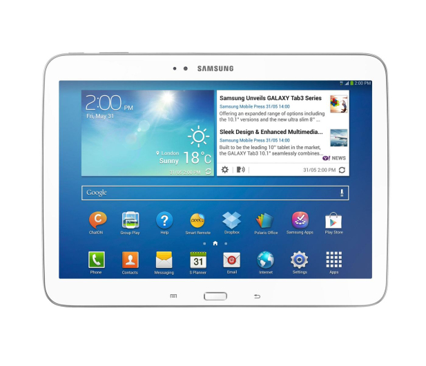 Samsung Galaxy Tab 3 P5200 DC/1024/16/Android 4.2 3G biały - 152879 - zdjęcie 5